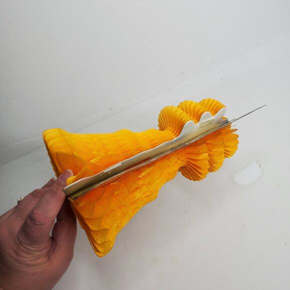 The Beistle Company 1983 Vintage Halloween Decorations Ghost Honeycomb Scarecrow - Picture 13 of 16